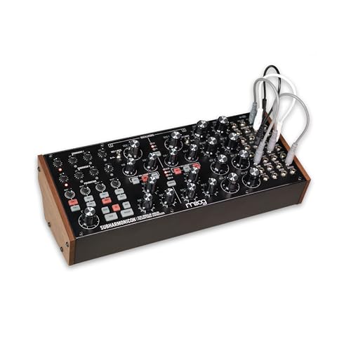 MOOG Subharmonicon - sintetizador polirrítmico analógico semimodular con secuenciador dual, MIDI y bahía de parcheo