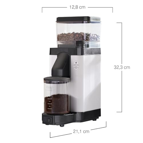 Moccamaster KM5 Molinillo de café, Matt White