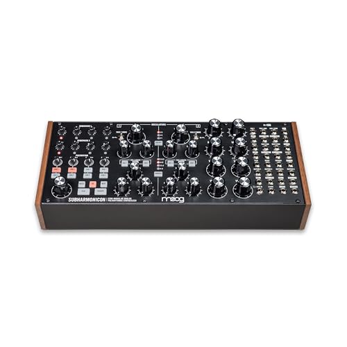 MOOG Subharmonicon - sintetizador polirrítmico analógico semimodular con secuenciador dual, MIDI y bahía de parcheo