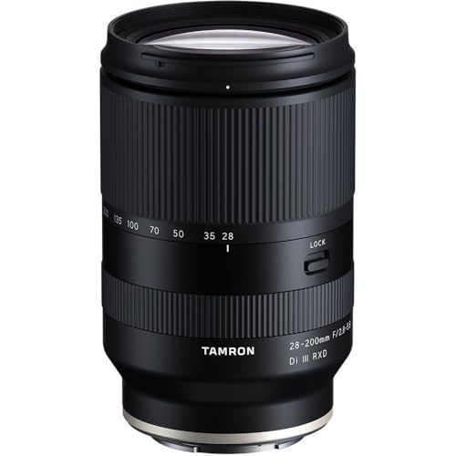 Tamron T83004 - Objetivo para Sony E-Mount (28-200 mm, F/2.8-5.6 Di III RXD)