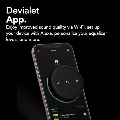 Devialet Altavoz portátil Mania Negro
