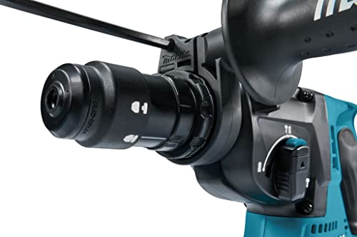 Makita MAKPAC - Martillo combinado con batería para SDS-Plus (18 V, 5,0 Ah, 2 baterías y cargador)