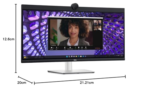Dell P3424WEB - LED-Monitor - gebogen - 86.4 cm (34")