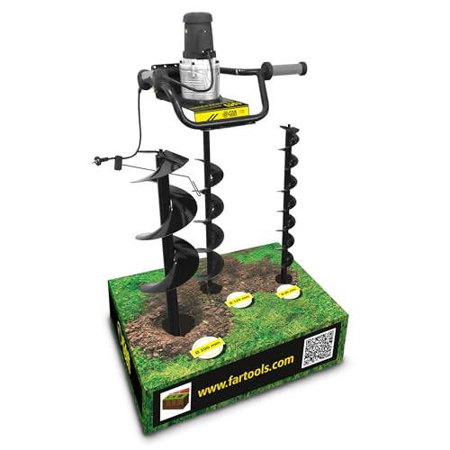 Fartools 175305 - Barrena eléctrica (1200 W, 120 mm de diámetro)
