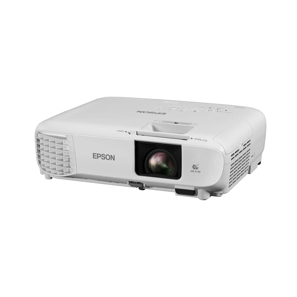 Epson EB-FH06 - Proyector Full HD 1080p, 3500 lúmenes, Contraste 16.000:1, Lámpara Larga Duración 12.000 horas, Pantalla Hasta 330 pulgadas, Tecnología 3 LCD