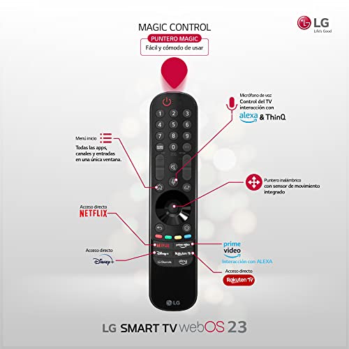 LG OLED42C35LA 42", 4K OLED EVO, Smart TV, webOS23, Procesador Máxima Potencia, Dolby Vision, Dolby Atmos, Gaming, Alexa/Google Assistant