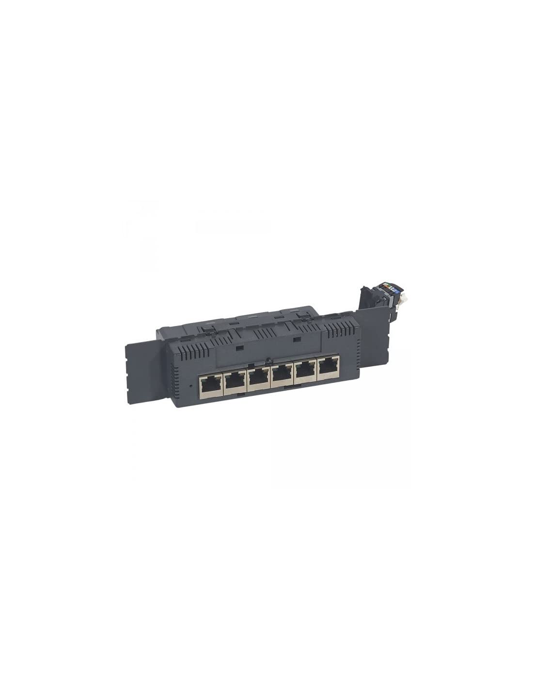 Legrand 067361 - Conmutador Ethernet (10 megabits a 100 megabits, 6 puertos, RJ45)
