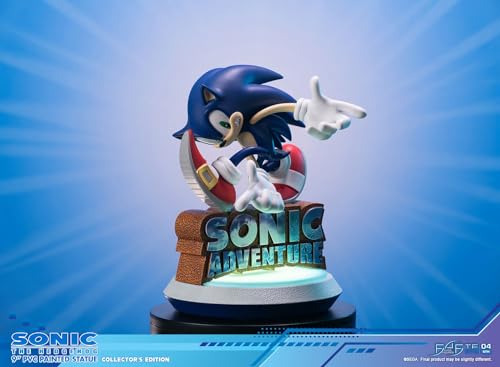 Primeras 4 Figuras Sonic Adventure Estatua PVC Sonic The Hedgehog Edición Coleccionista 23 cm
