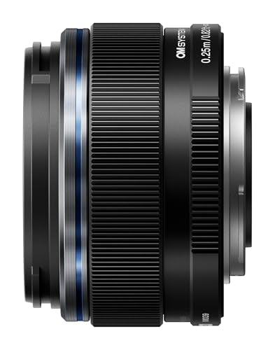 OM SYSTEM Objetivo Gran Angular M.Zuiko Digital 17 mm F1.8 II, Objetivo Veloz de Distancia Focal Fija para cámaras de Sistema Micro Cuatro Tercios (OM System, Olympus OM-D y Pen, Panasonic G-Series)