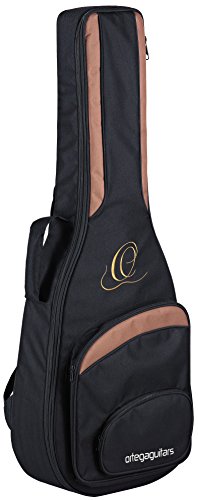 ORTEGA Performer Series Classical Guitar 44 8 String Cedro natural y funda RCE159-8