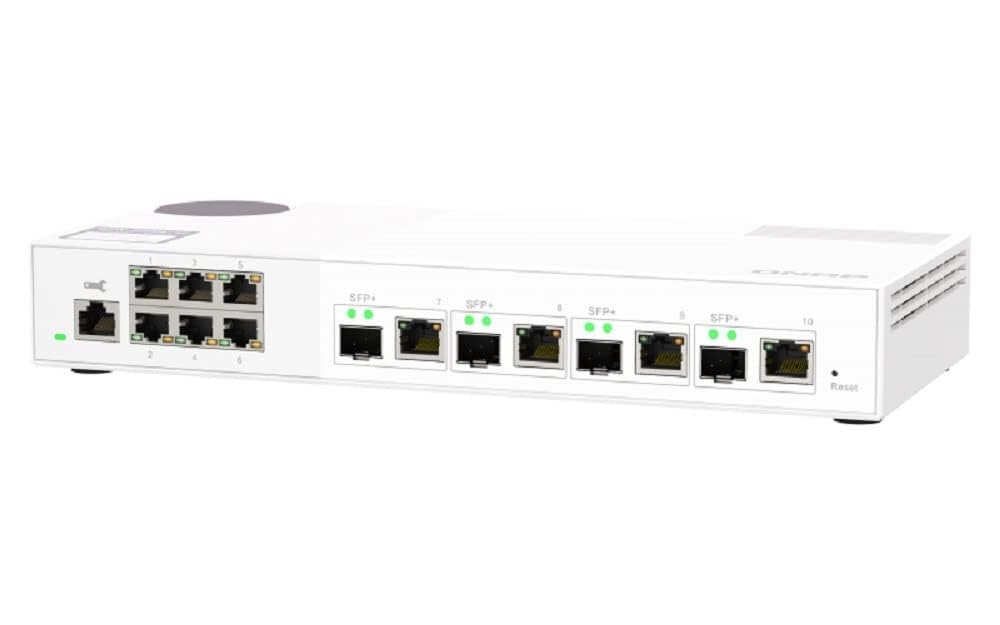 QNAP QSW-M2106-4C 6p 2.5Gbps 4p 10Gbps SFP+