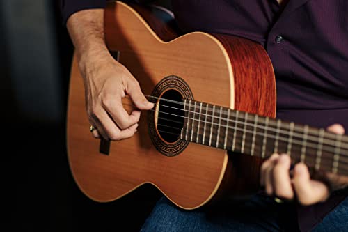 Ortega R180 - Guitarra clásica (cedro y bubinga, tamaño 4/4), color natural