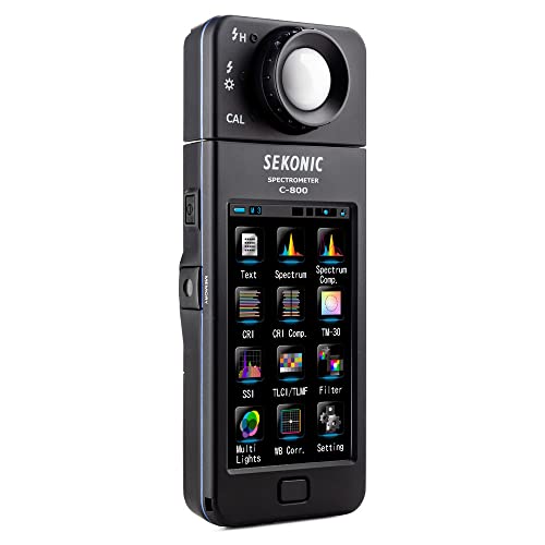 Sekonic C-800 SpectroMaster - Medidor de Color e iluminancia
