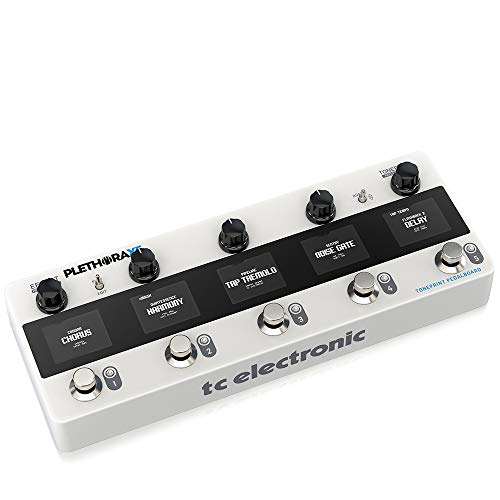 Pedalera TC Electronic PLETHORA X5 TonePrint Cargada con todos tus FX favoritos y 5 pedales MASH