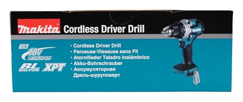 Makita DDF489Z 18V Li-ion LXT - Taladro sin escobillas de 13 mm, baterías y cargador no incluidos