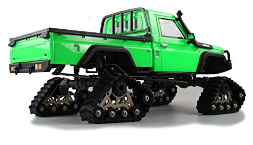 Amewi 22473 AMXRock RCX8PT Scale - Picaporte para Crawler (Escala 1:8, Ruedas dentadas, teledirigidas, RTR), Color Verde