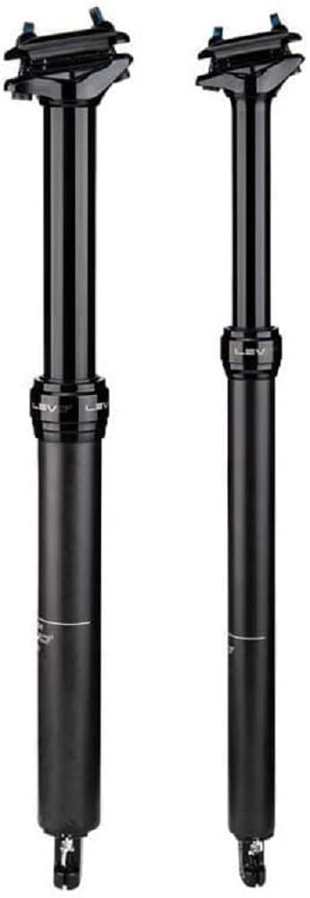 KS Lev Ci Tija Telescópica Negro/Plata Ø 31,6 mm, 410 mm