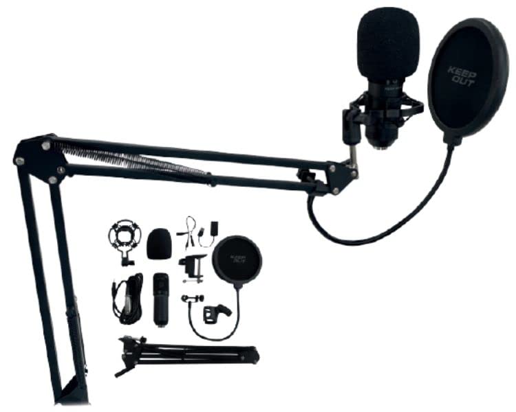Watio Wave Micrófono - micrófono XLR con diseño Profesional, Incluye Conector de 3 Pines, excelente Captura de Sonido y construcción Resistente. *