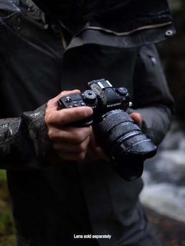 OM SYSTEM OM-1 Mark II Cámara Micro Cuatro Tercios, Sensor apilado de 20 MP BSI, Estabilización de Imagen de 5 Ejes, Negra