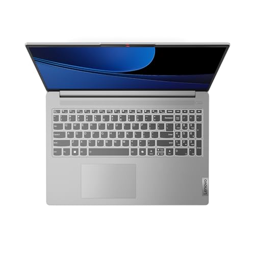 Lenovo IdeaPad Slim 5 Gen 9 Ordenador Portátil 16" 2K OLED (Intel Core Ultra 7 155H, 32GB RAM, 1TB SSD, Intel AI Boost, Wi-Fi 6E, Win 11 Home, Office de Prueba) Teclado QWERTY Español, Gris Claro