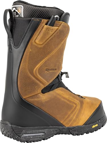 Nitro El Mejor TLS+ Barco de Snowboard, Hombres, marrón, 30,5