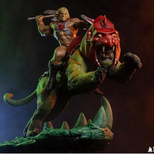 Tweeterhead Masters of The Universe - Figura Decorativa (59 cm), diseño con Texto He-Man and Battle