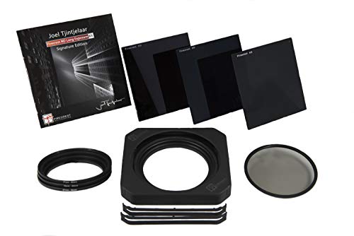Formatt Hitech Joel Tjintjelaar Signature Edtion, filtros ND de Larga exposición, Incluye Juntas, Bolsas de Filtro, folleto de Larga exposición y Tabla de conversión de exposición