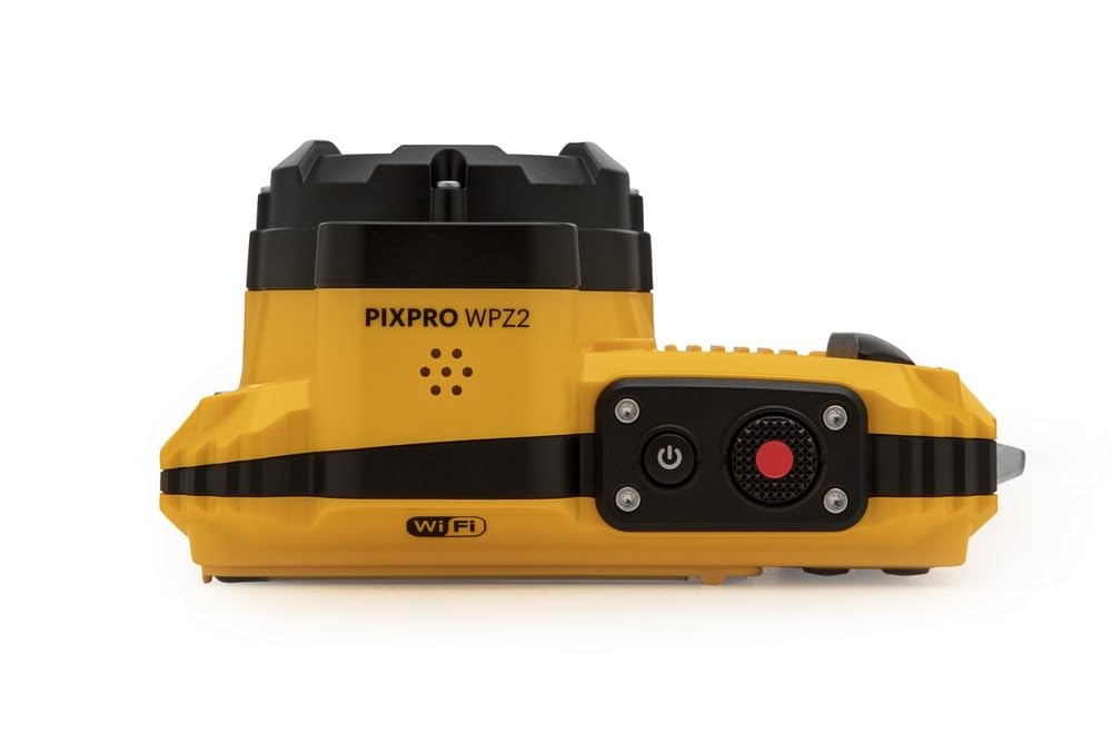 KODAK Pixpro Pack WPZ2 + 1 Tarjeta SD – Compact 16M Pixels, Impermeable a 15 m, antigolpes, Video 720p, Pantalla LCD 2,7 – Batería de Li-Ion – Amarillo