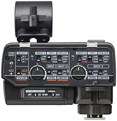 Tascam XLR Microphone Adapter Analogue Interface Kit for Mirrorless Cameras (CA-XLR2D-AN)