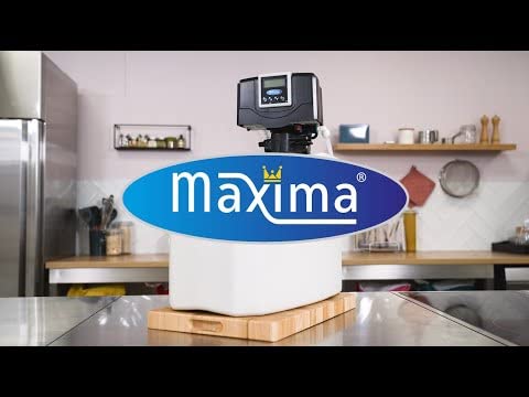 Maxima Descalcificador de Agua Automático - Descalcificador - Resina 8L - Pantalla Digital