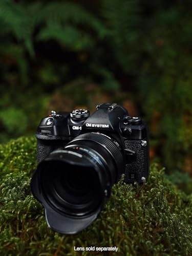 OM SYSTEM OM-1 Mark II Cámara Micro Cuatro Tercios, Sensor apilado de 20 MP BSI, Estabilización de Imagen de 5 Ejes, Negra