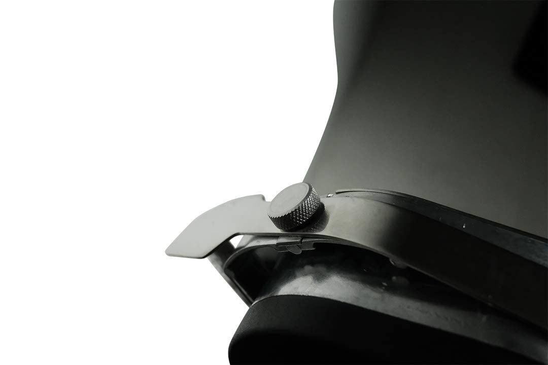 Saro Cuchillo de corte profesional eléctrico 418-1020 ED 100 para doner kebab y giroscopios, negro/Edelstahl