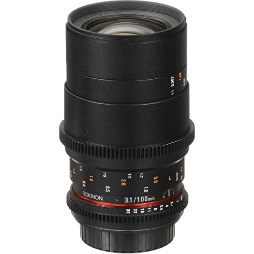 Rokinon Lente Macro T3.1 Cine DS de 100 mm para MFT
