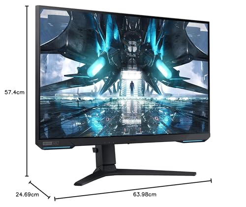 Samsung Odyssey G7 – Monitor Gaming Plano, 28", 3840 x 2160, Entrada de Audio, HAS, Pivot, Flicker Free