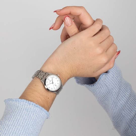 FESTINA Reloj Analógico para Mujer de Cuarzo con Correa en Titanio F20468/1