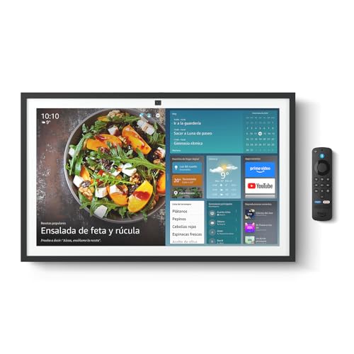 Descubre el nuevo Amazon Echo Show 21 | Espectacular pantalla inteligente HD de 21" con Fire TV integrado, sonido rico y potente, reproducción en streaming HD inmersivo y Alexa