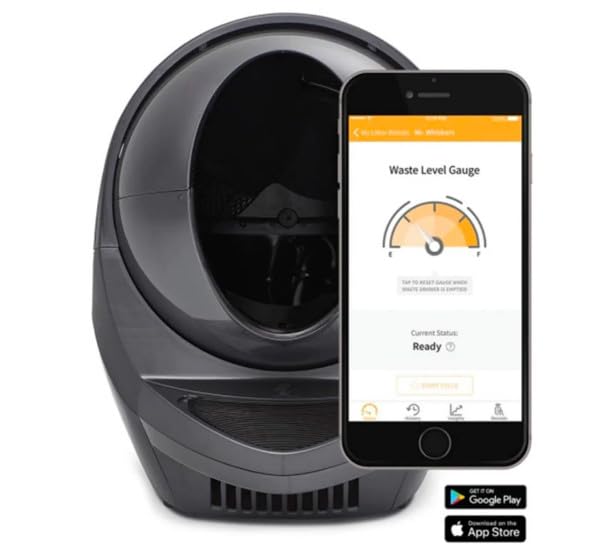 Whisker - Litter-Robot 3 Connect, Grey (LR3C-1200-CE)