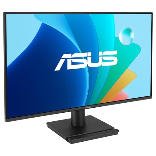 ASUS VA259HGA Monitor Gaming Eye Care de 25 Pulgadas, IPS, Full HD, sin Marco, 120 Hz, Adaptive-Sync, MPRT de 1 ms, HDMI, VGA, luz Azul Baja, antiparpadeo, Montaje en Pared
