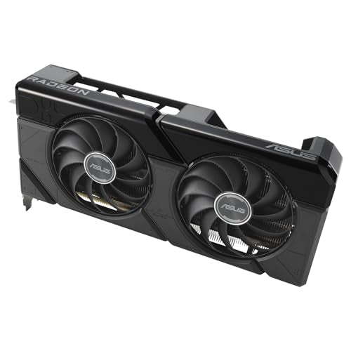 ASUS Dual Radeon RX 7800 XT OC Edition 16GB GDDR6 - Tarjeta gráfica (AMD RDNA 3, PCIe 4.0, 16GB de Memoria GDDR6, HDMI 2.1, DisplayPort 2.1)