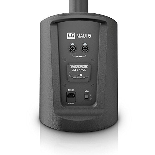 LD Systems MAUI 5 - Sistema ultracompacto de PA de columna con mezclador y Bluetooth