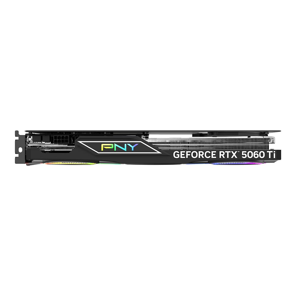 PNY GEFORCE RTX 5060 Ti 16GB ARGB Overclockeado Triple Ventilador DLSS 4