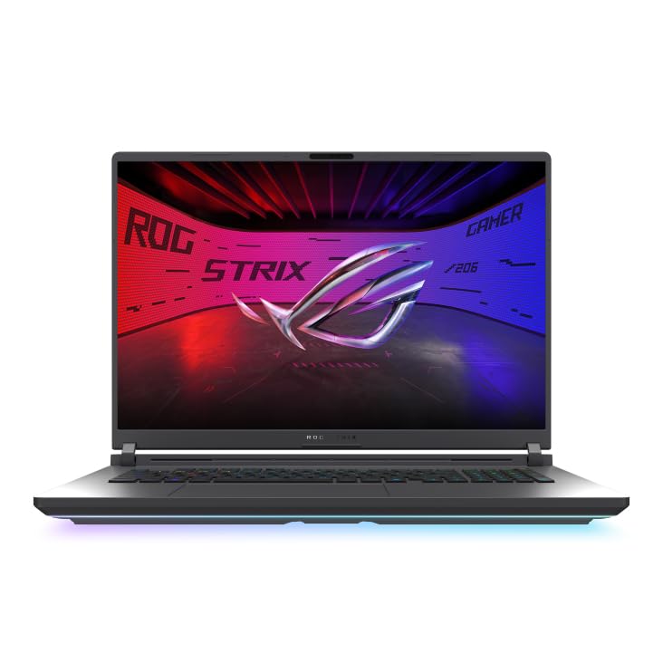ASUS ROG Strix G18 G815LW-S9046 - Portátil Gaming de 18" WQXGA 240Hz (Core Ultra 9 275HX, 32GB RAM, 1TB SSD, NVIDIA GeForce RTX 5080 16GB, Sin Sistema Operativo) Gris Eclipse - Teclado QWERTY español