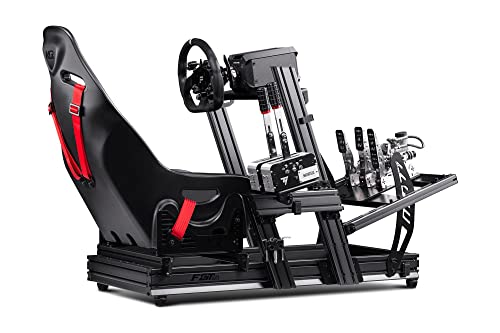 Next Level Racing F-GT Elite Edición con Placa de Volante