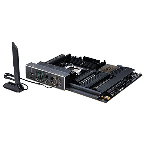 ASUS ProArt X670E-CREATOR WiFi - Placa Base ATX (AMD Ryzen AM5, VRM de 16 + 2 Fases, PCIe 5.0, DDR5, USB4, LAN de 10 GB y 2,5 GB, WiFi 6E, 4 Ranuras M.2)