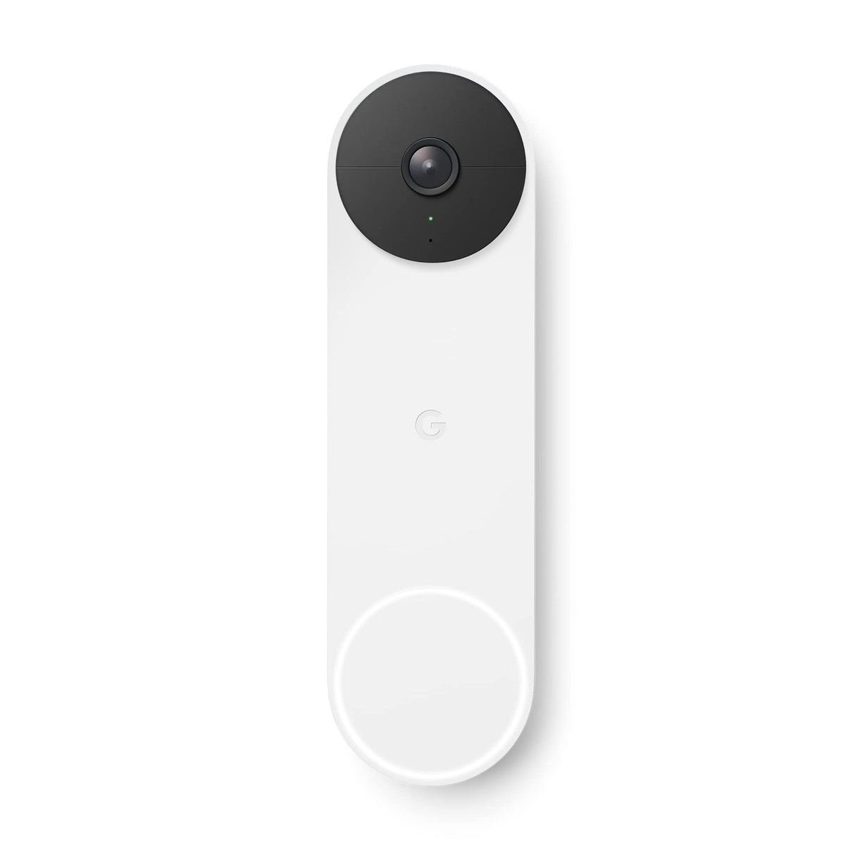 Google Nest Doorbell - Timbre de Video inalámbrico, Snow, 960p, Sólo movimiento