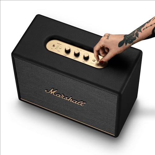 Marshall Woburn III Altavoz Bluetooth inalámbrico, Negro