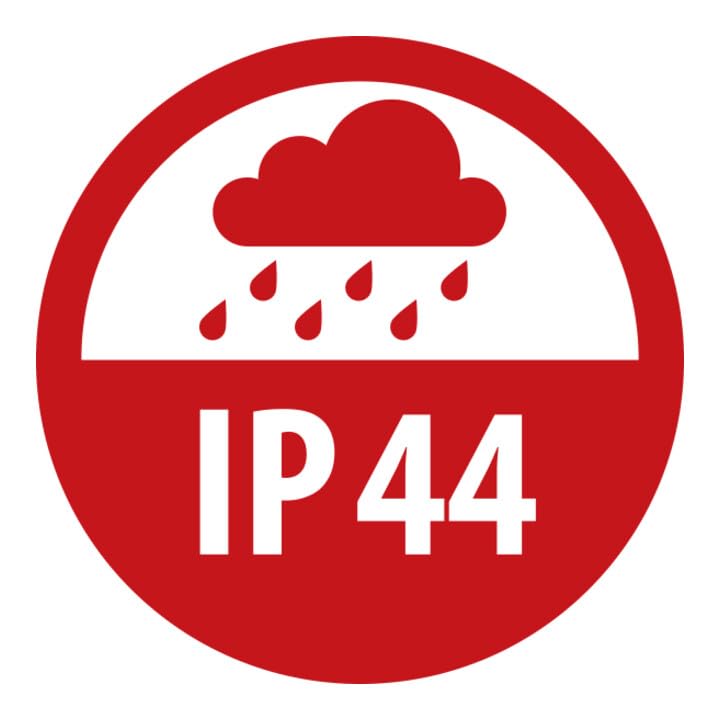 Brennenstuhl Distribuidor de pared IP44 (distribuidor de corriente para montaje en pared, 32 A, con interruptor de protección personal FI, 30 mA), distribuidor de pared 4/32, IP44, gris claro/negro