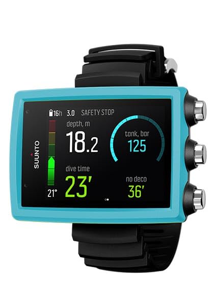 SUUNTO SS051038000 EON Core Aqua Swimcomputer, Azul, Talla única, Unisex-Adult