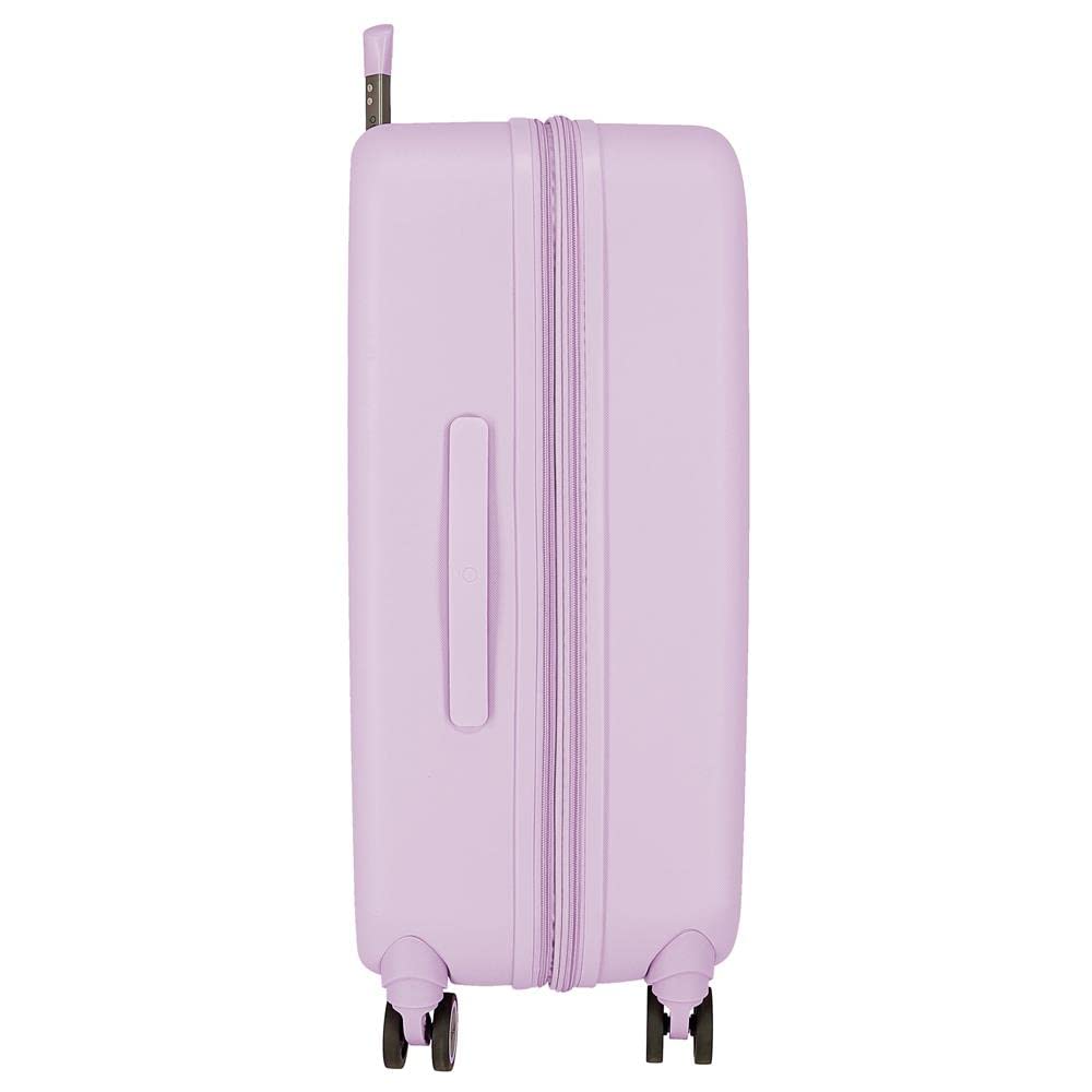 Joumma Disney You Are Magical Maleta Mediana Lila 48x70x28 cms Rígido 4,32 kgs Cierre TSA Integrado ABS 4,32 kgs 79L