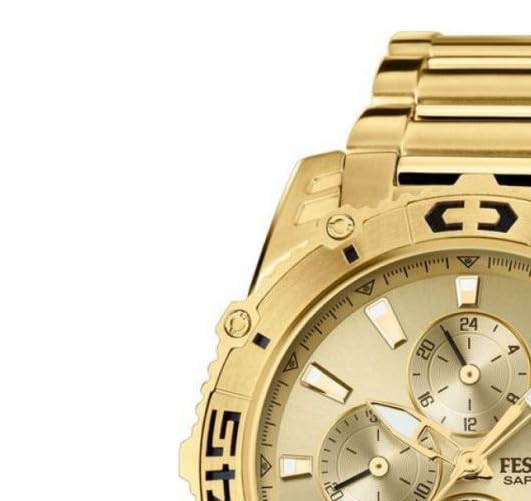 Reloj FESTINA para Hombre F20492/1 Prestige Caja de Acero Inoxidable 316l Dorado Correa de Acero Inoxidable 316l Dorado